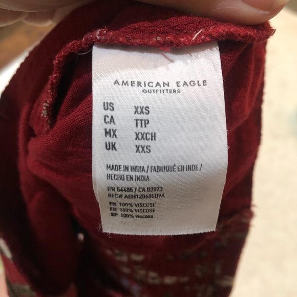 American Eagle Crop Top EUC - Picture 6 of 6